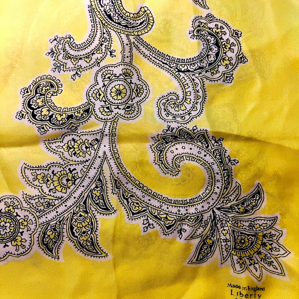 Liberty silk scarf